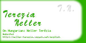 terezia neller business card